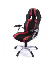 Купить недорого Геймерские кресла - Кресло Форсаж 9 • PL GTR TILT чёрно-красный в Украине