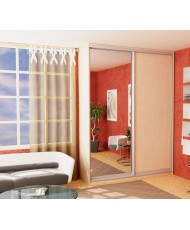 Купить Шкаф-купе Standart 1200 ДСП, зеркало в Киеве - цена и качество Купить недорого Шкафы-купе - Шкаф-купе Standart 1200 ДСП, зеркало в Украине