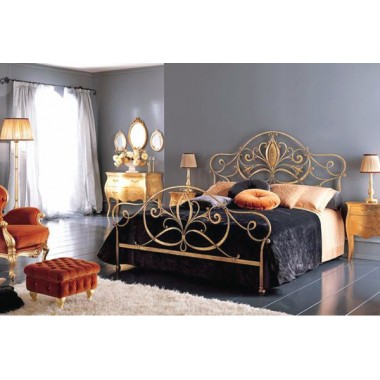 Купить Кровать кованая двухспальная "Феерия" мод. КРК23 - цена и отзывы