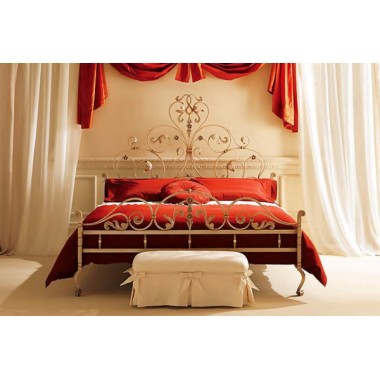Купить Кровать кованая двухспальная "Каролина" мод. КРК32 - цена и отзывы