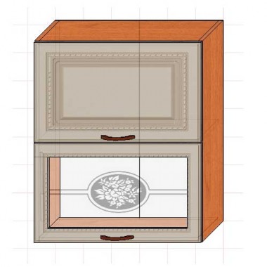 Купить Модуль верхний Классик (МВЖП 60х71,8 витрина+глухой) - цена и отзывы