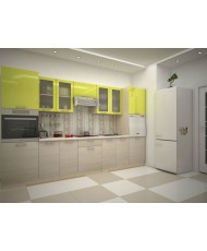 Купить Кухня Киви (3400x600x2132) в Киеве - цена и качество Купить недорого Кухня Киви - Кухня Киви (3400x600x2132) в Украине