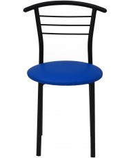 Купить недорого Кресла склад - Стул Примтекс Плюс 1011 (MARCO) black S-5132 Синий  в Украине