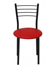 Купить недорого Кресла склад - Стул Примтекс Плюс 1022 black S-3120 Красный в Украине