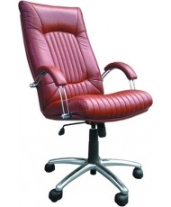 Купить недорого Кресло руководителя с хромом - Кресло Примтекс Плюс FAVORIT Steel Chrome в Украине