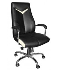 Купить недорого Кресло руководителя с хромом - Офисное кресло Примтекс Плюс IKAR в Украине