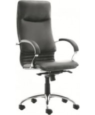 Купить недорого Кресло руководителя с хромом - Офисное кресло Примтекс Плюс NOVA  Chrome в Украине