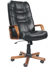 Купить недорого Деревянное кресло руководителя - Кресло Примтекс Плюс MINISTER Extra в Украине